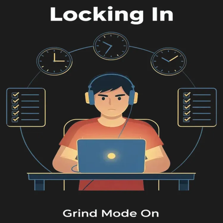 Locking In: Grind Mode On Tee
