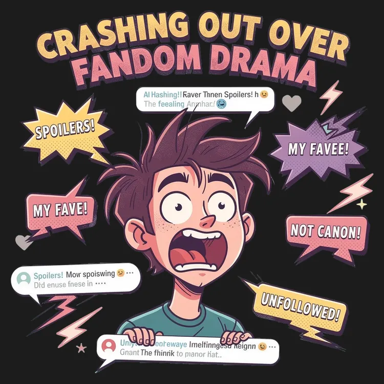 Fandom Drama Frenzy Tee