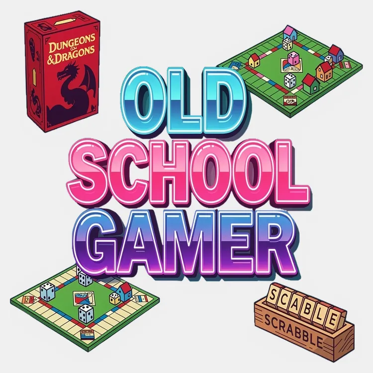 Retro Board Game Enthusiast Tee