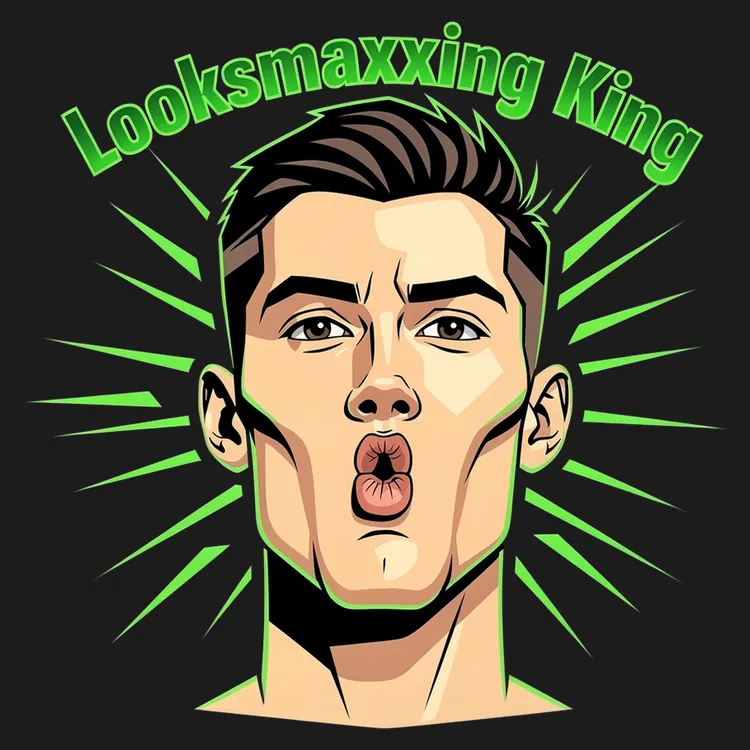 Looksmaxxing King Tee