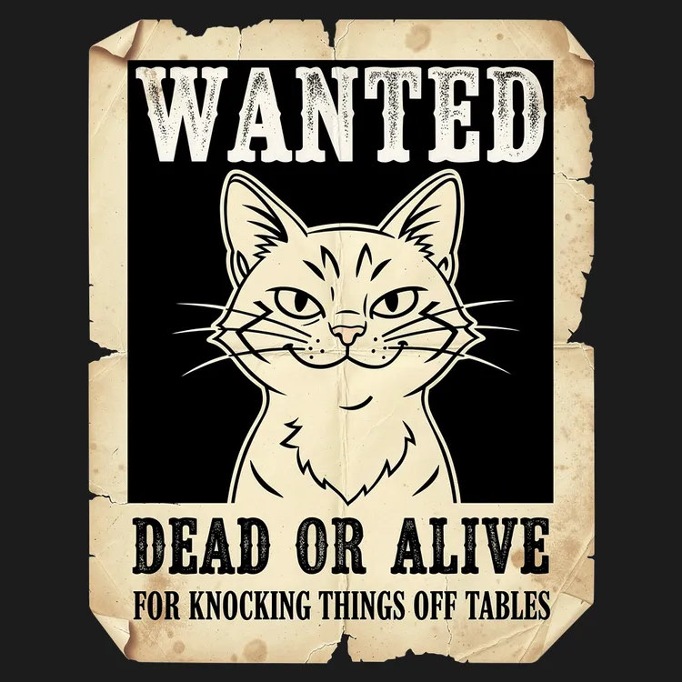 Wanted: For Knocking Things Off Tables