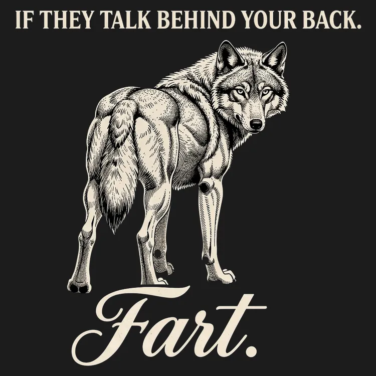 If They Talk Behind Your Back... Fart.