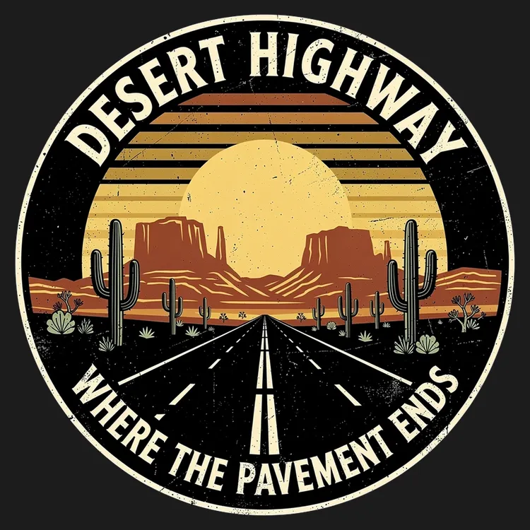 Desert Highway: Where The Pavement Ends