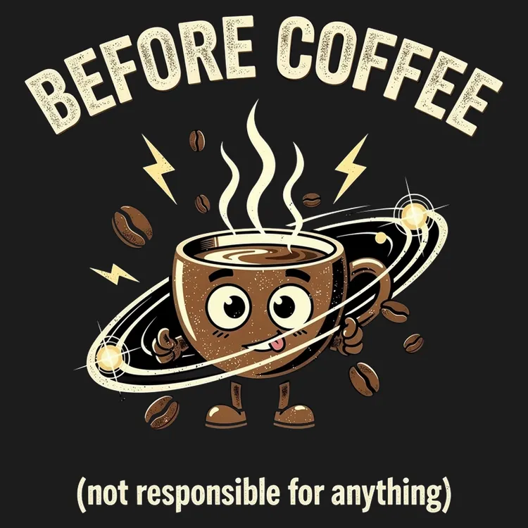 Before Coffee: Not Responsible For Anything