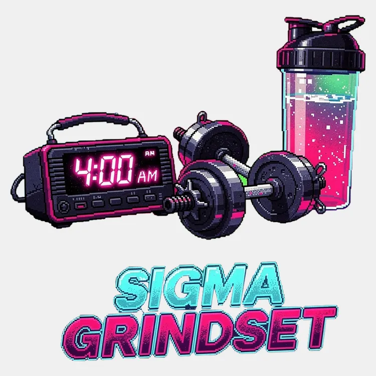 Sigma Grindset Motivation Tee