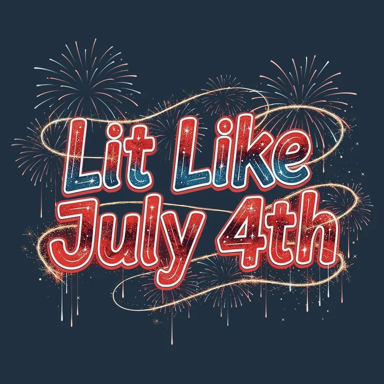 Lit Like July 4th