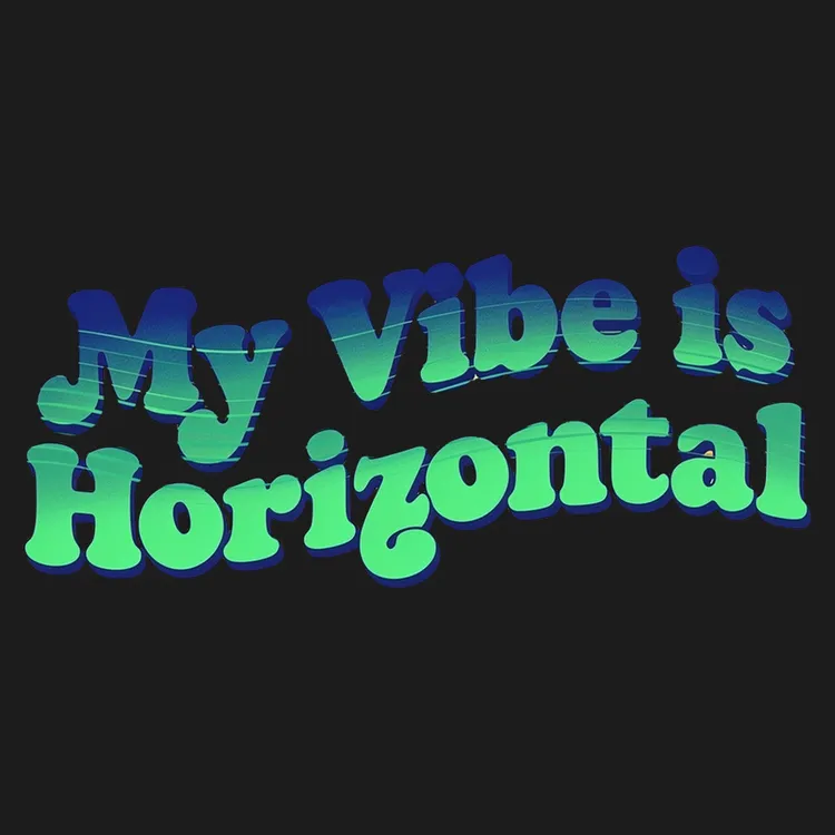 Chill Vibes Typography Tee