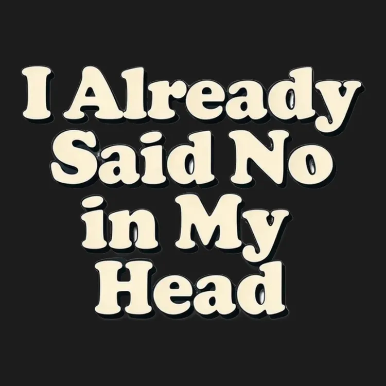 Witty 'No' Statement Tee