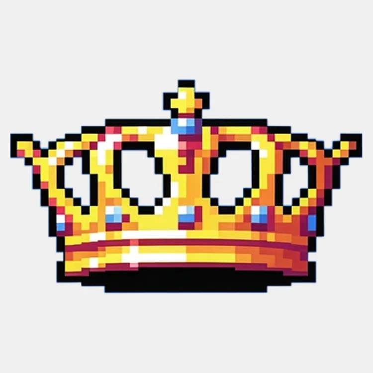 Pixel Crown Royalty Tee