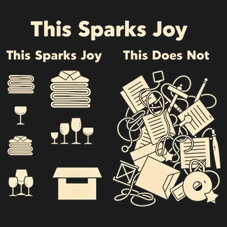 Joyful Tidying Humor Tee