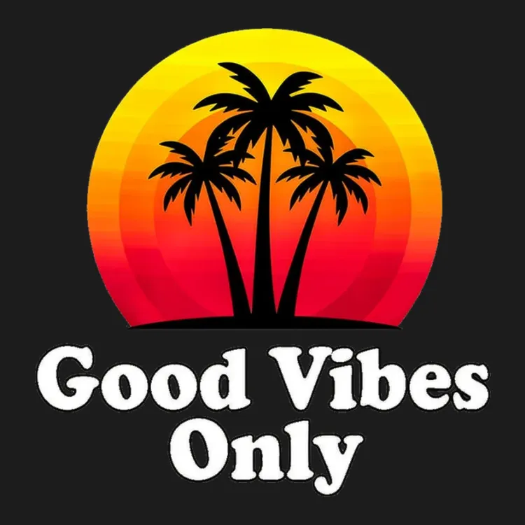 Good Vibes Only Sunset