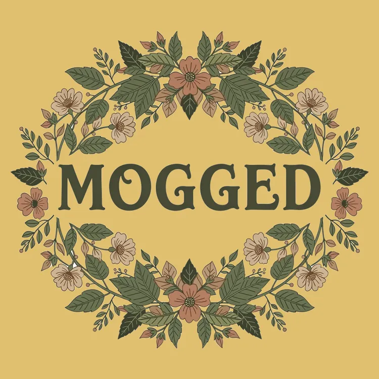 Mogged Floral Wreath