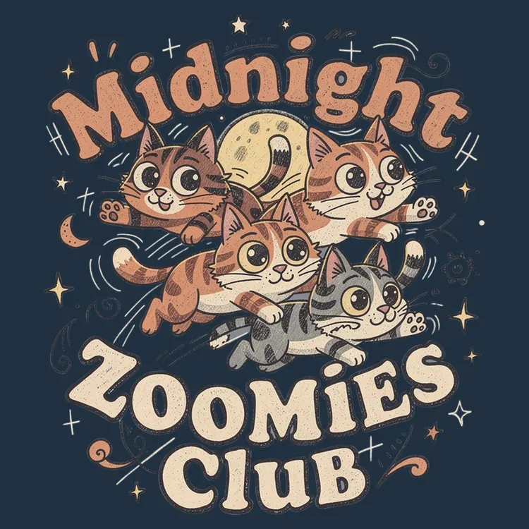 Midnight Zoomies Club Tee