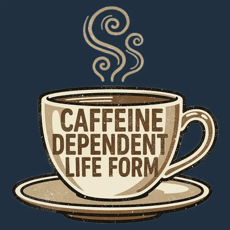 Caffeine Dependent Life Form Tee