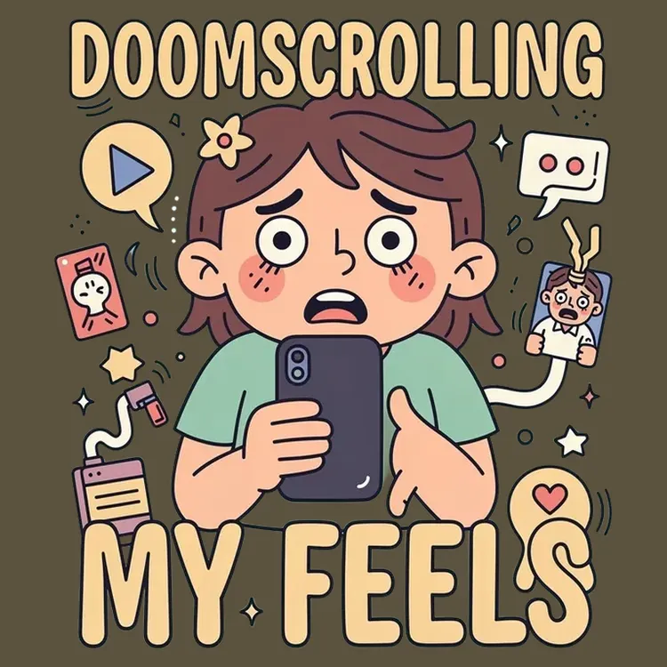 Doomscrolling My Feels Tee