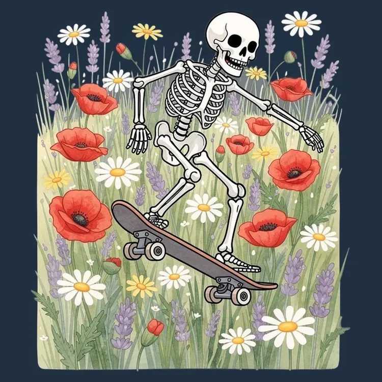 Bloom & Bones Skater Tee