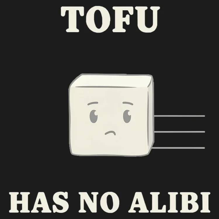 Tofu Has No Alibi T-Shirt