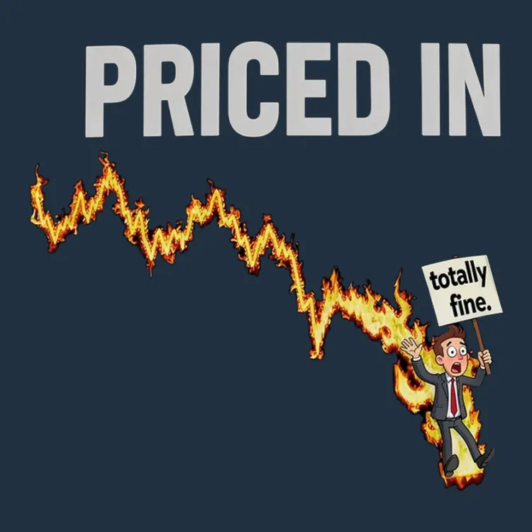 Priced In: Market Downtrend Tee