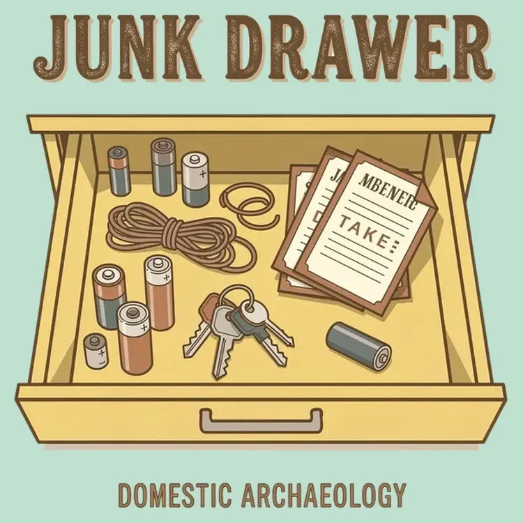 Junk Drawer: Domestic Archaeology