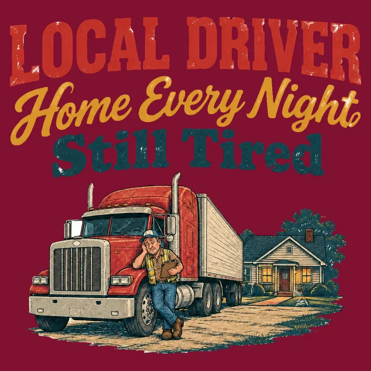Local Driver Home Every Night Still Tired