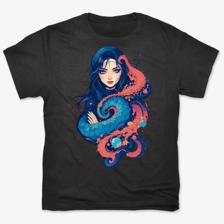 Mystic Dragon Embrace Tee