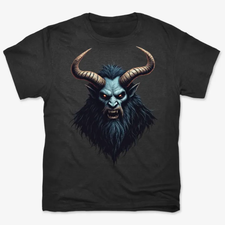 "Dark Horned Fury Tee: Unleash the Beast"