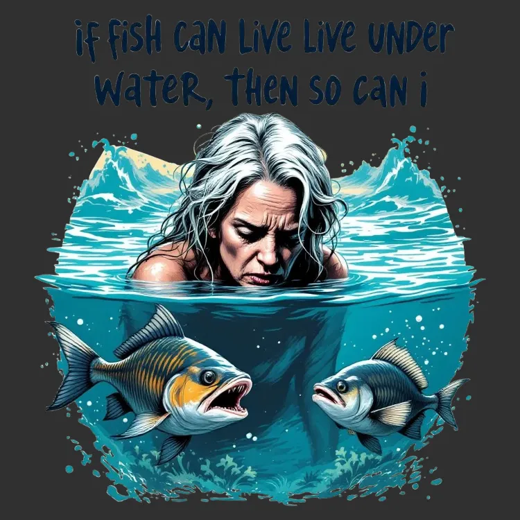 "Ocean Spirit Tee: Dive Into Adventure!"