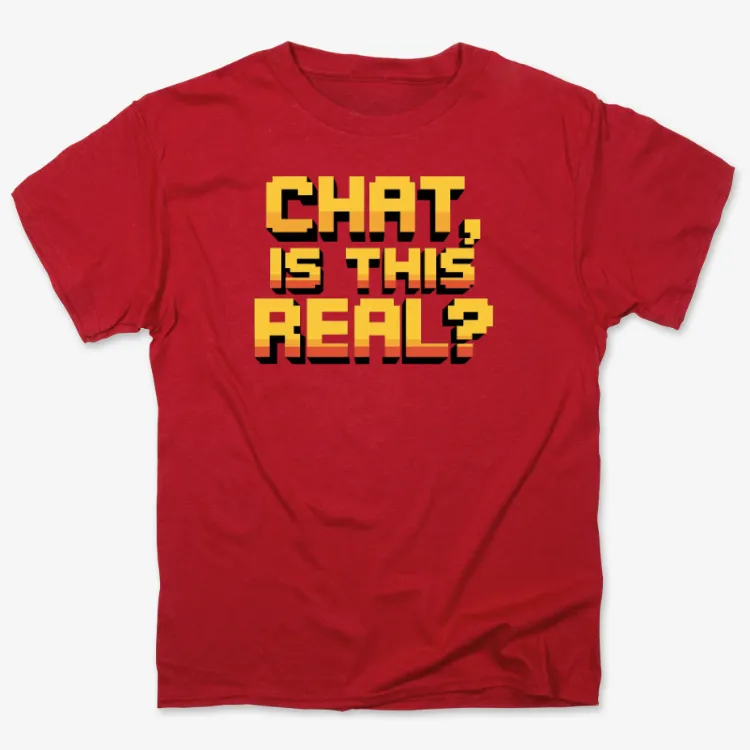 Pixel Reality Check Tee