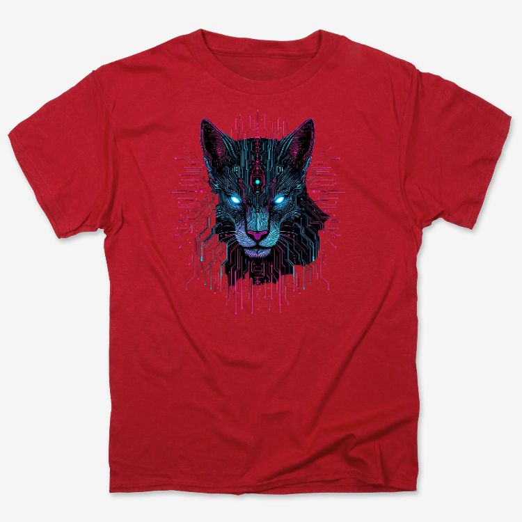 Cyber Feline Fusion Tee