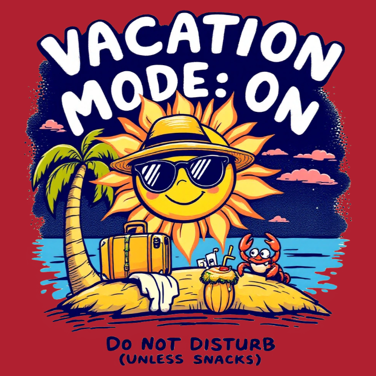 Tropical Vibes: Vacation Mode Tee