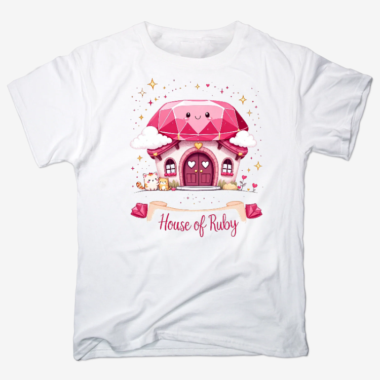 Charming Ruby Cottage Tee