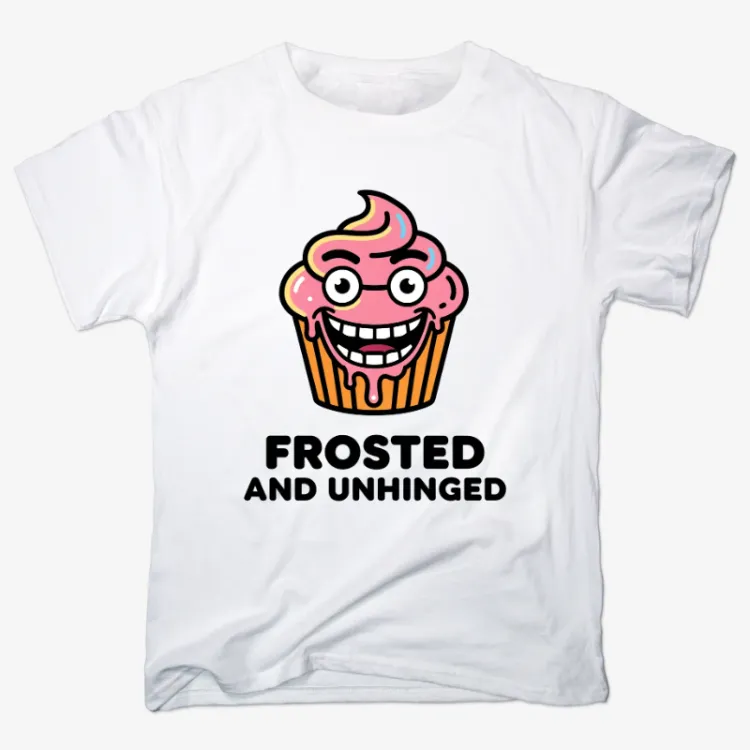 Frosted Unhinged Cupcake Tee