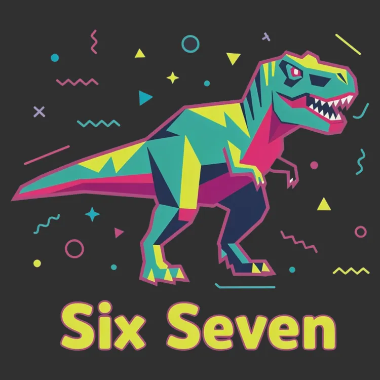 Retro Dino Six Seven