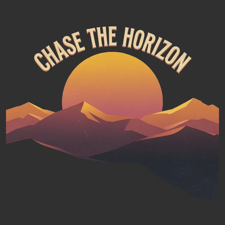 Chase the Horizon Sunset Tee
