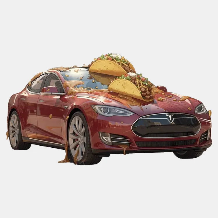 Taco-Covered Car Adventure Tee
