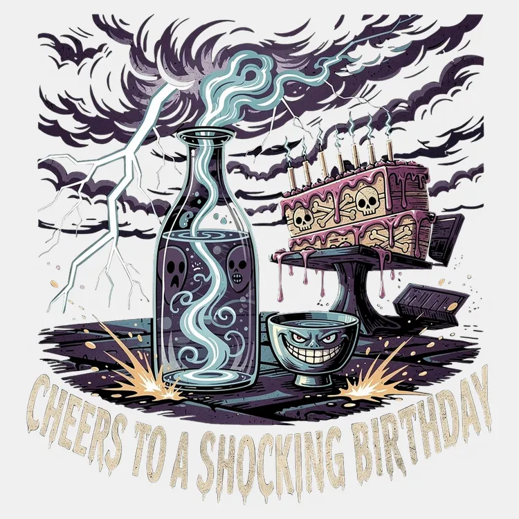 Shocking Birthday Bash Tee