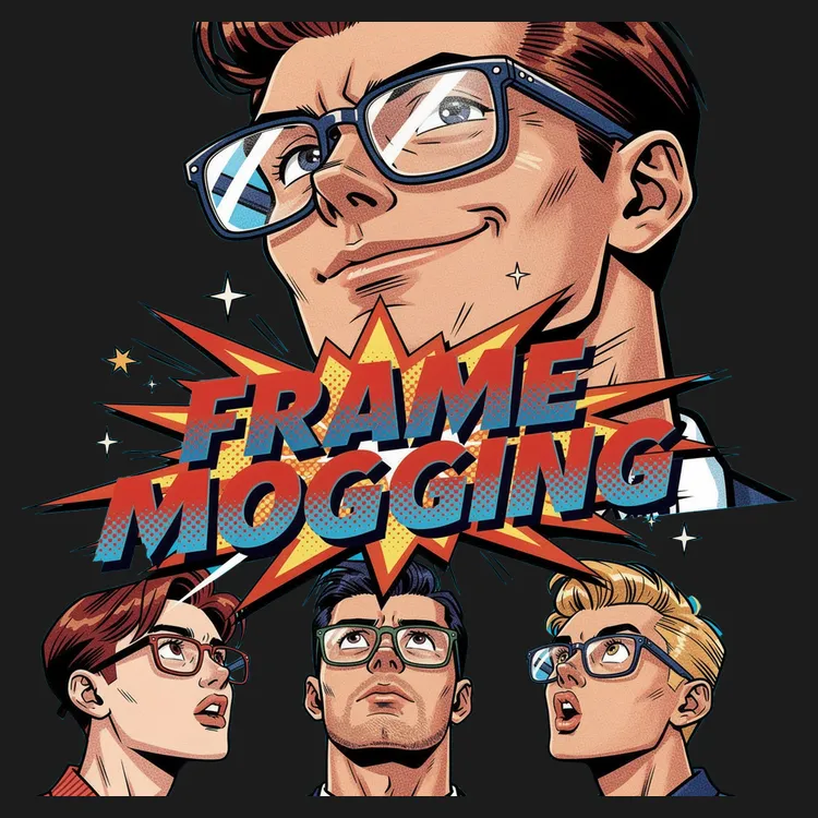 Retro Comic Frame Style Tee