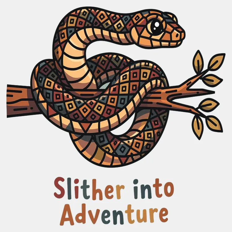 Slither into Adventure Tee